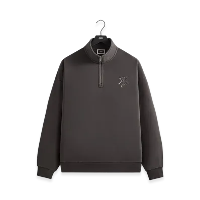 Kith Nelson Quarter Zip "Carbon"
