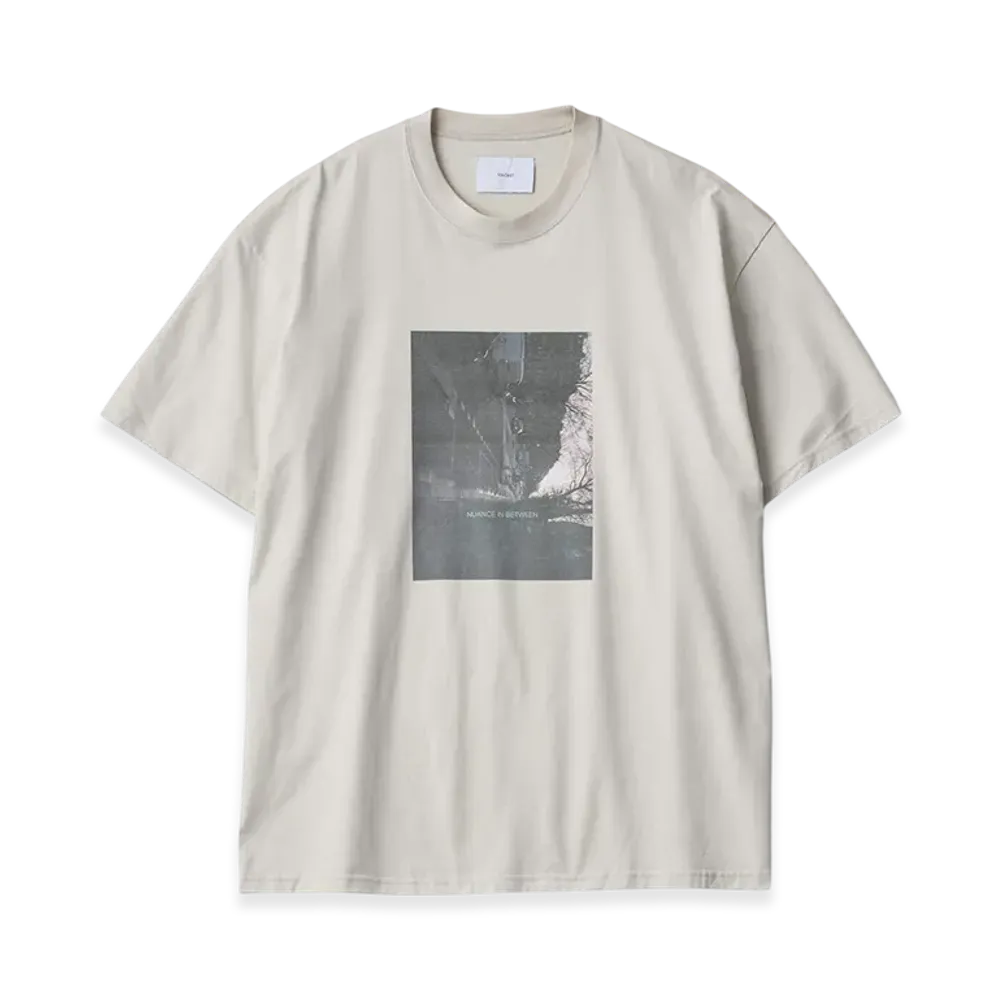 ssstein Oversized Print Tee -Nuance- (Marcerized) "Beige"