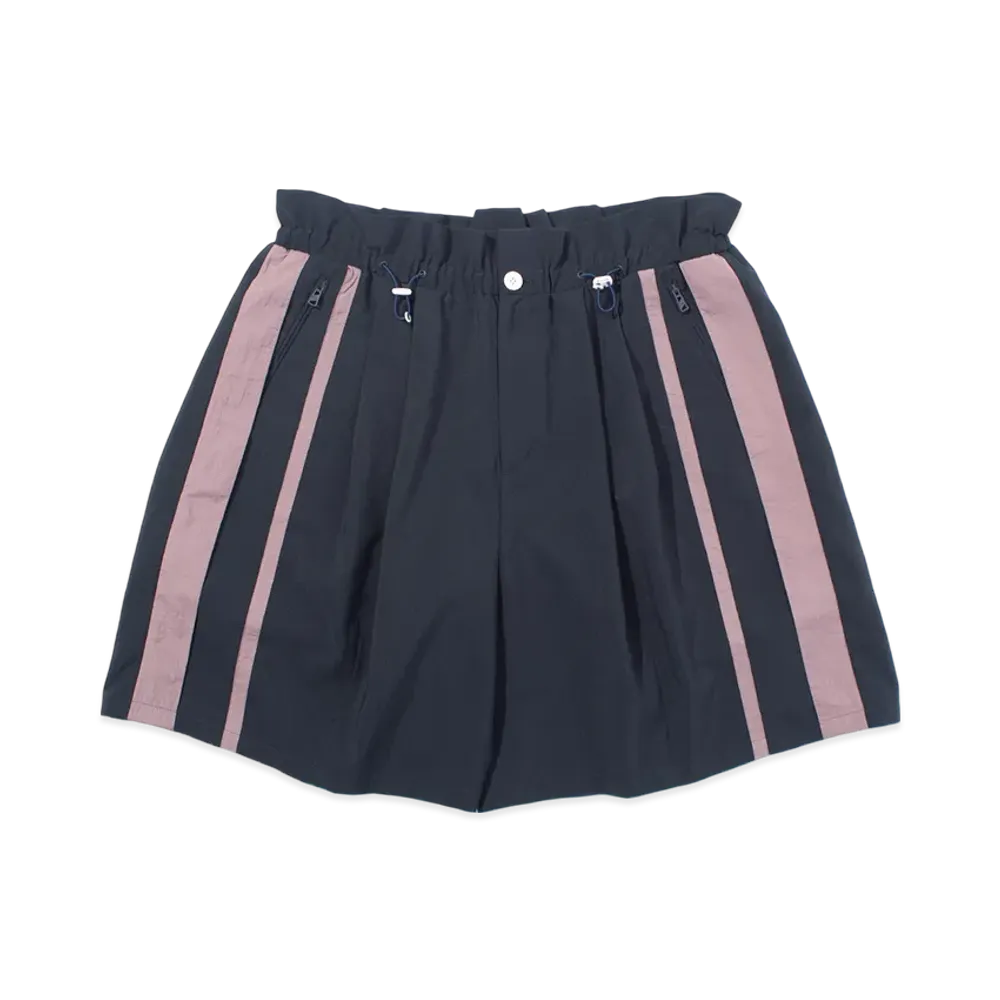 F/CE. Wide Pleats Shorts "Navy"