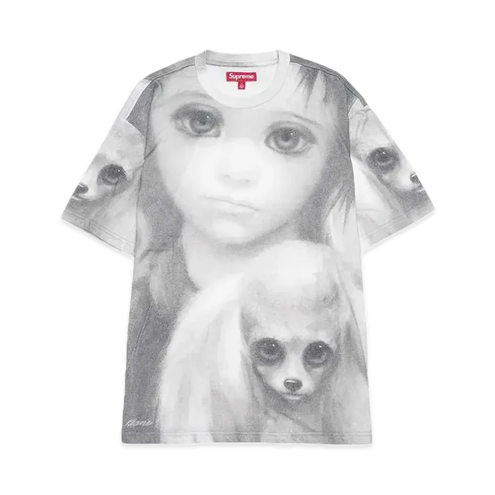 Supreme Margaret Keane Best Friends S/S Top "Grey"