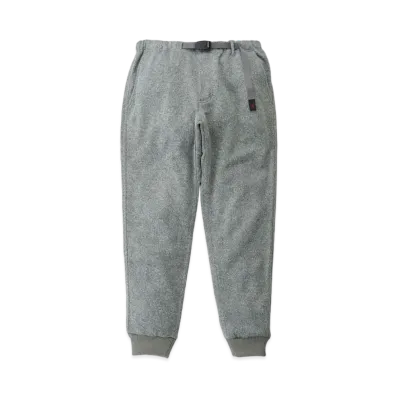 GRAMICCI Bonding Knit Fleece Narrow Rib Pant "Heather Grey"