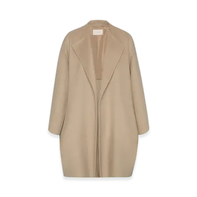 The Row Women's Verlain Cashmere Coat "Light Pebble"
