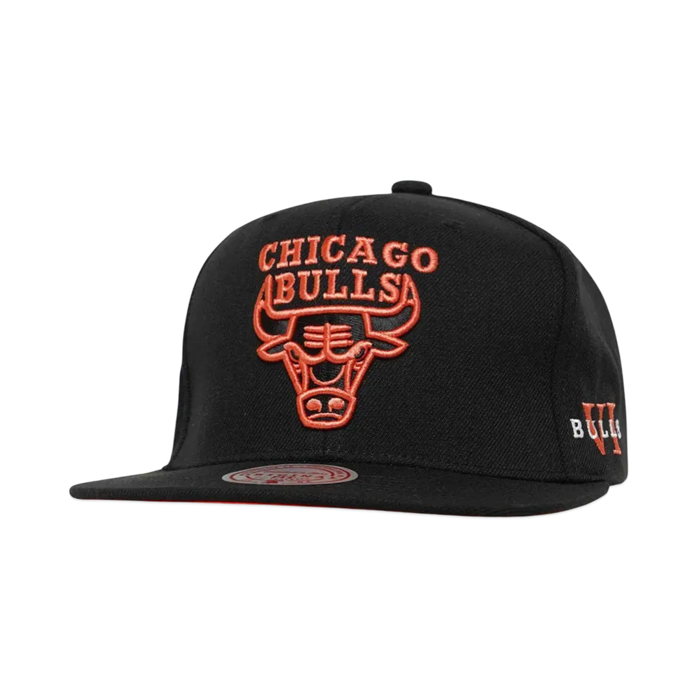 Mitchell&Ness NBA CORE VI SNAPBACK BULLS "BLACK"