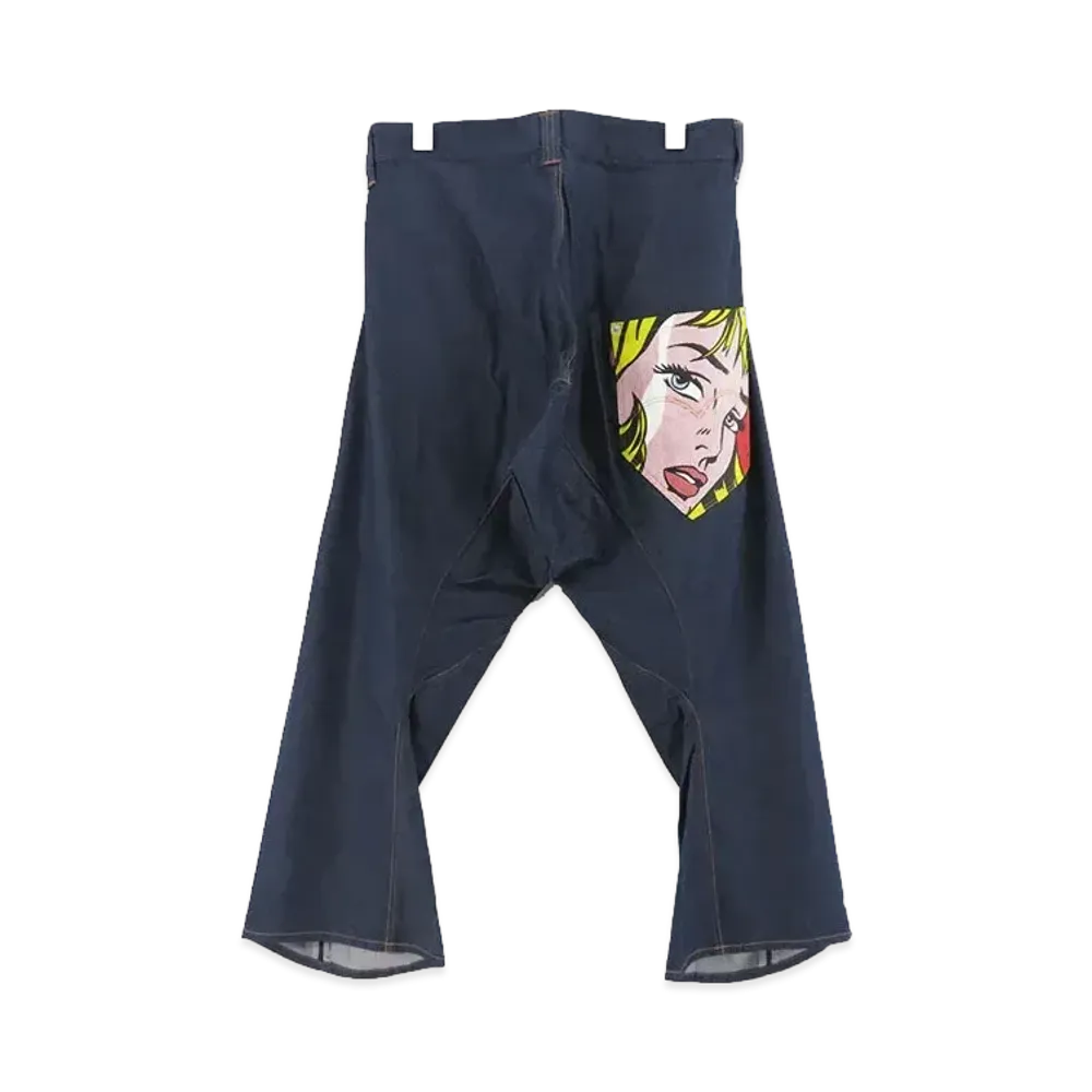 JUNYA WATANABE Cotton Lyocell Denim Levi's W Name "Roy Lichtenstein"