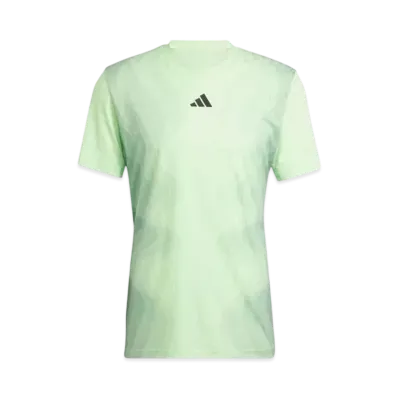 adidas Tennis Airchill Pro Freelift Short Sleeve T-Shirt "Semi Green Spark"