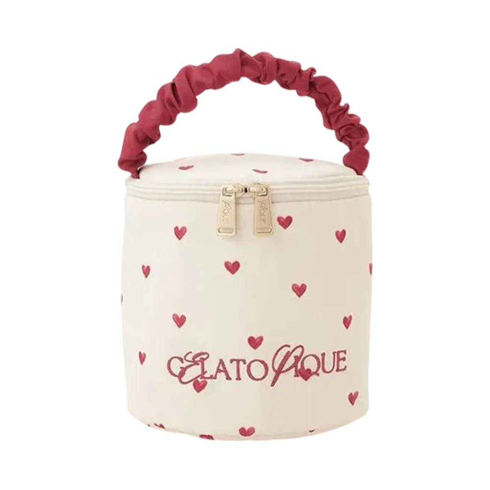 GELATO PIQUE Pattern Circle Vanity "Red"