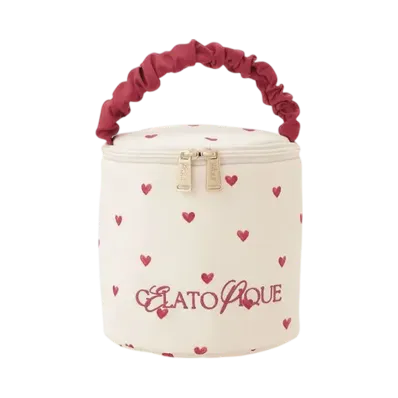 GELATO PIQUE Pattern Circle Vanity "Red"