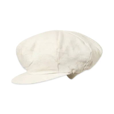 ENGINEERED GARMENTS Newsboy Cap - CL Java Cloth "White"