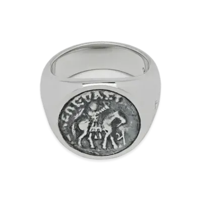 TOMWOOD Coin Ring "Silver"