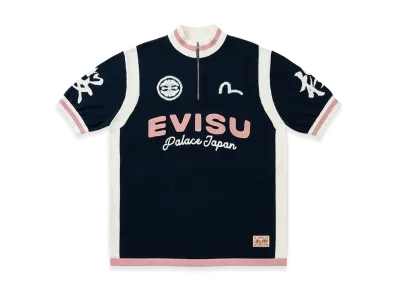 PALACE x EVISU Cycle Knit "Navy"