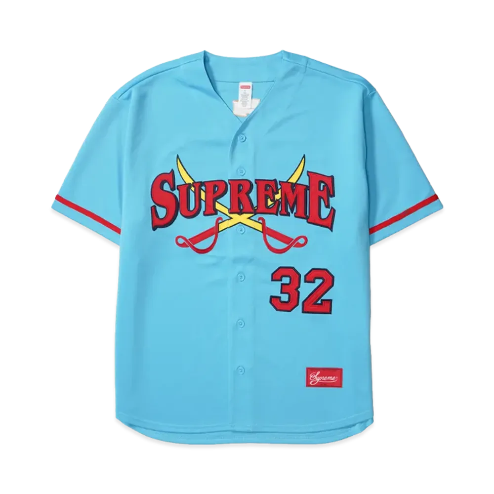 Supreme Swords Baseball Jersey "Blue"