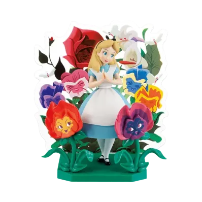 BANDAI "Ichiban Kuji" -<Disney> Melody in a Dream- A Prize <Alice> Scene figure