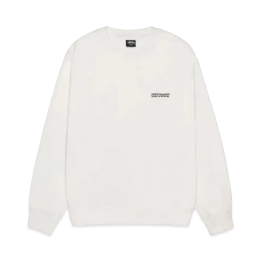 Stussy Jumbo Crew Pigment Dyed "Natural"