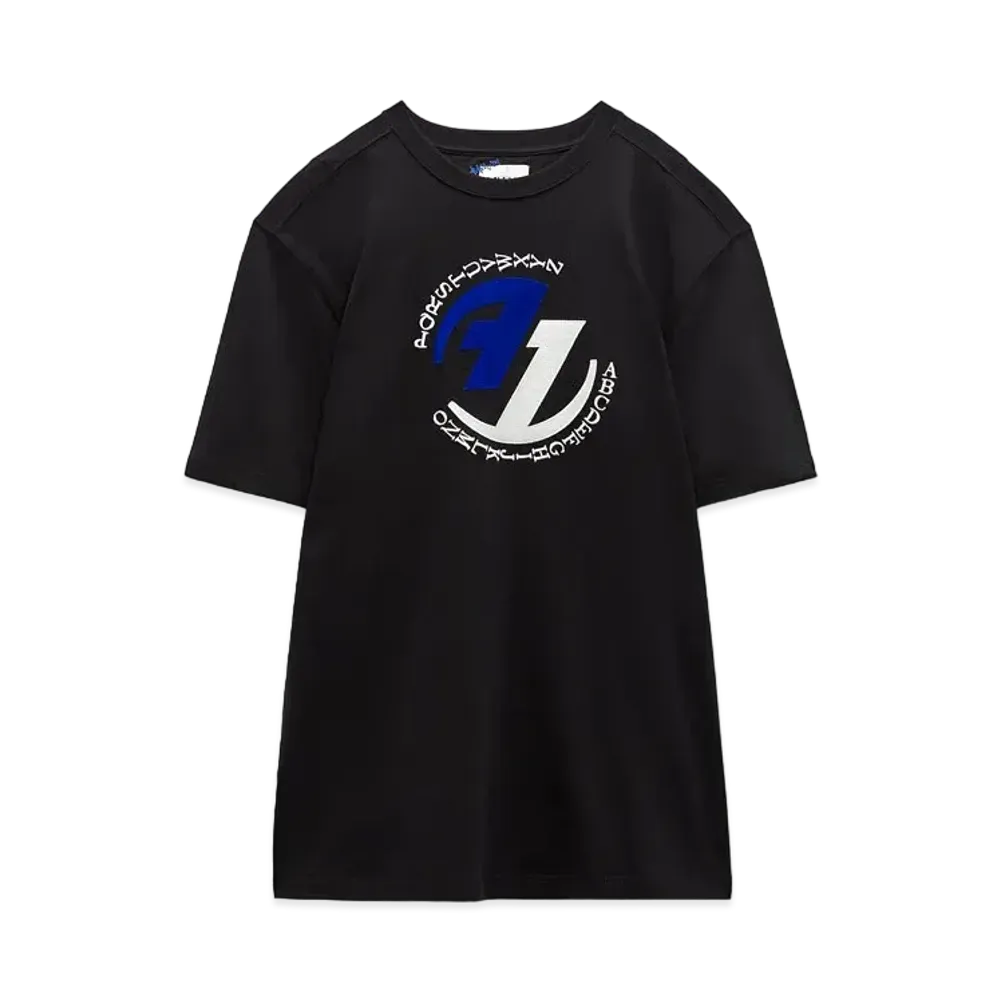 ADERERROR x ZARA Graphic T Shirt "Black"
