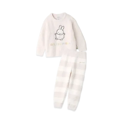 GELATO PIQUE x Dick Bruna Kids Baby Moko Jacquard Pullover & Long Pants Set "Pink"