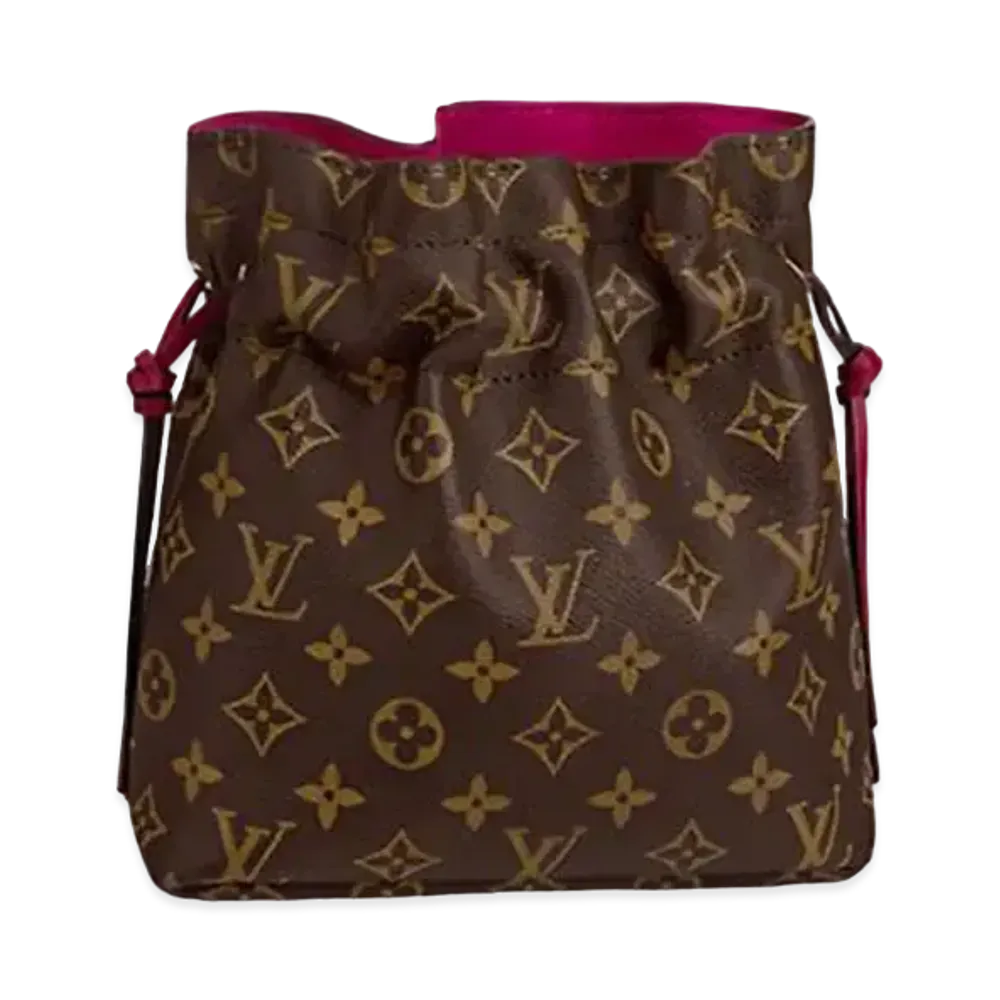 Louis Vuitton Poche Noe Monogram "Fuchsia"