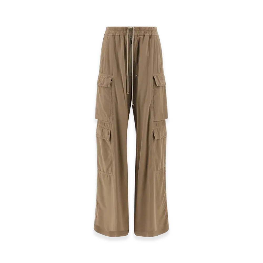 Rick Owens DRKSHDW Women's 'double Cargo Jumbo Belas' Pants "Beige"