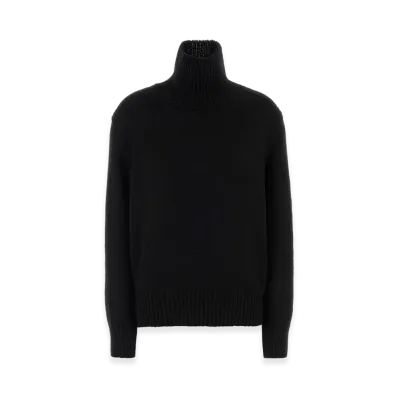 The Row Women's Cashmere Blend Plira Sweater "Black"