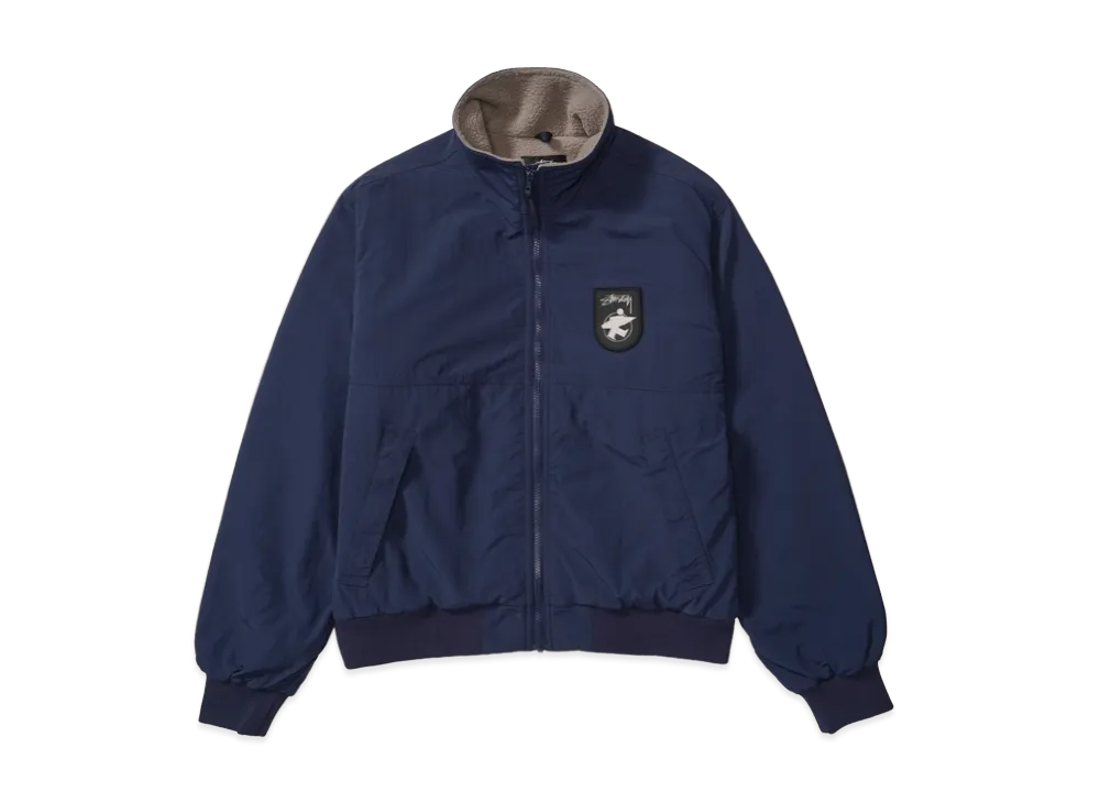 Stussy Polar Fleece Lined Jacket "Navy"
