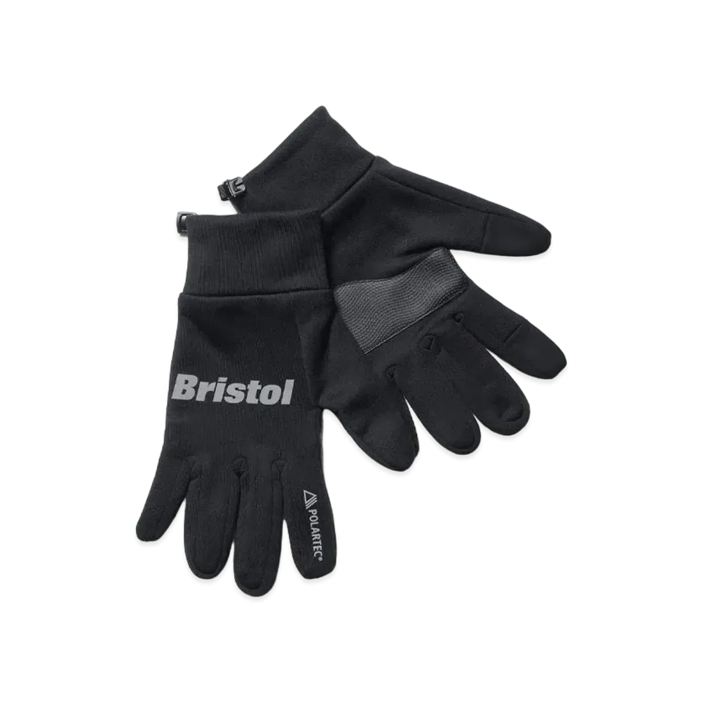 F.C.Real Bristol Polartec Power Strech Touch Gloves "Black"