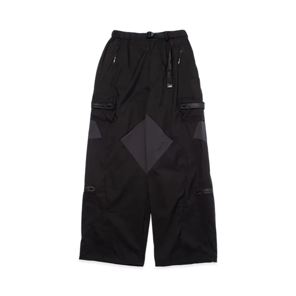 F/CE. 2.5 Layer Pin Tuck Wide Trousers "Black"
