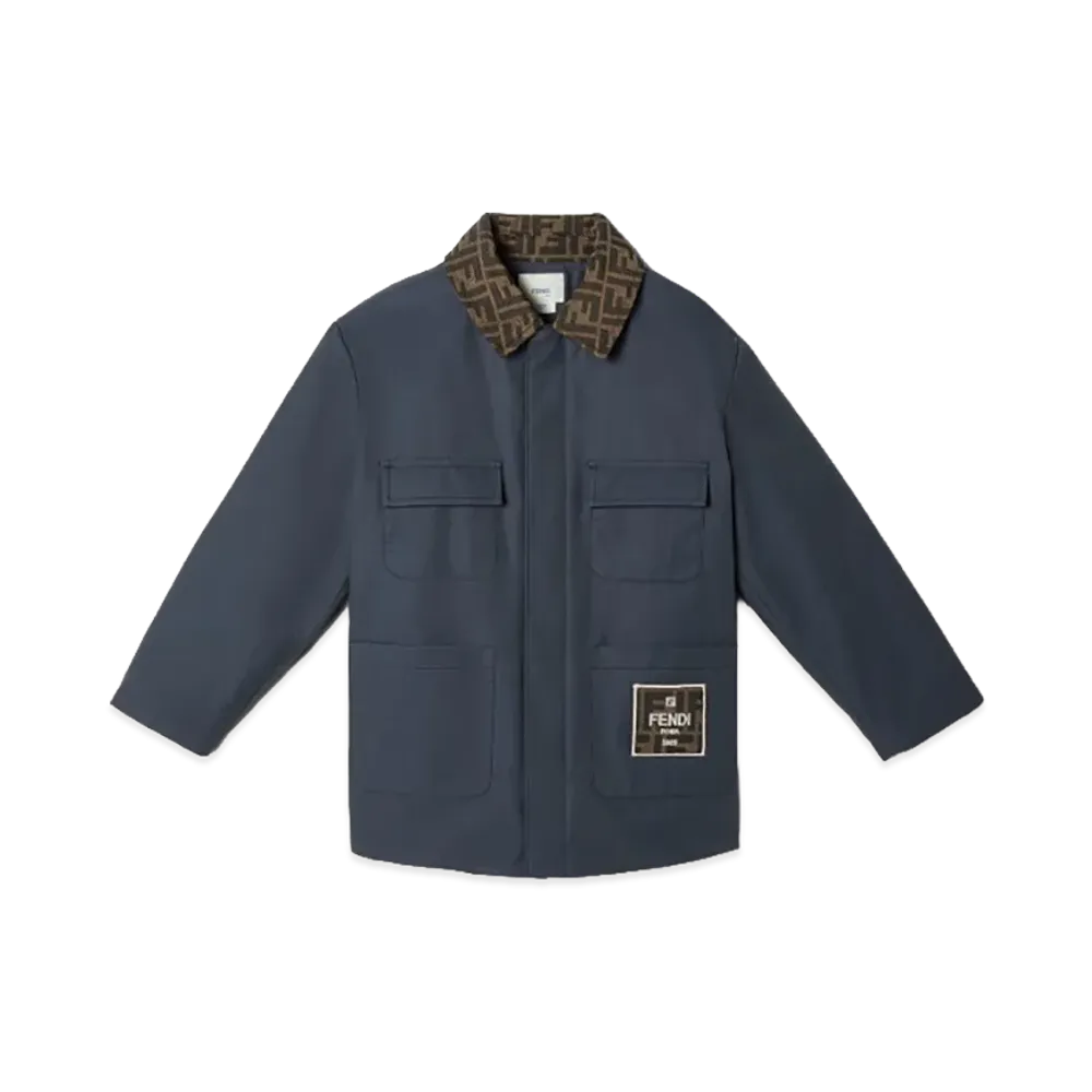 FENDI Kids Jackets "Blue"