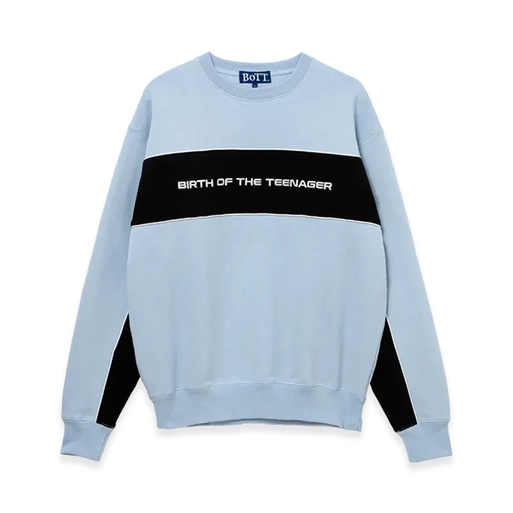 BoTT Paneled Crewneck "Light Blue"