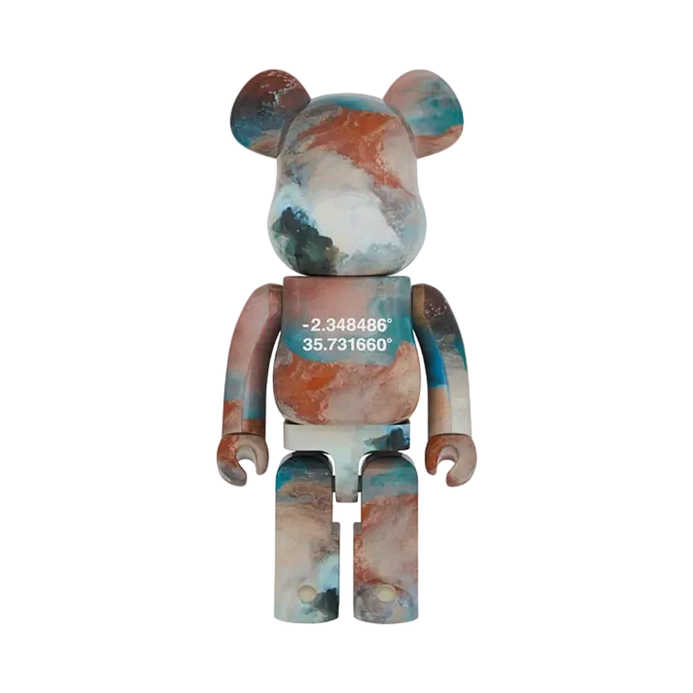 Bearbrick Benjamin Grant OVERVIEW LAKE NATRON 1000%