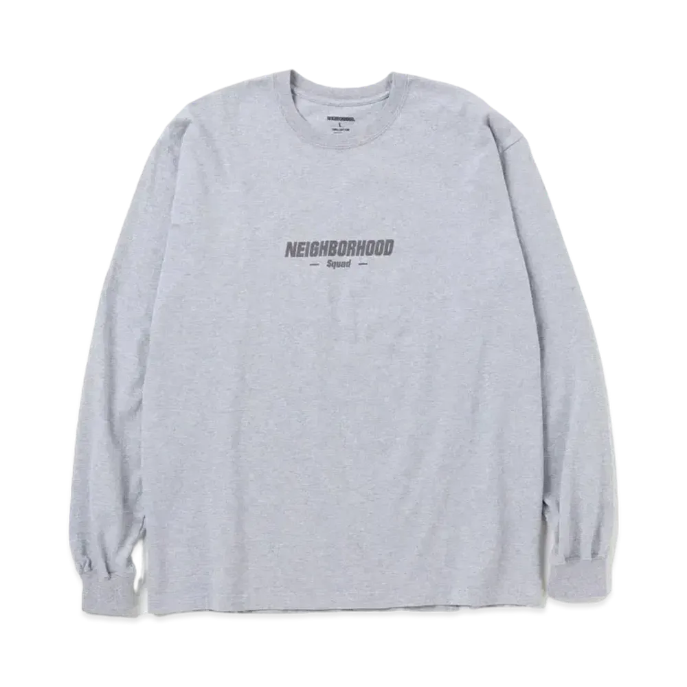 NEIGHBORHOOD NH . Tee LS-5 "Gray"