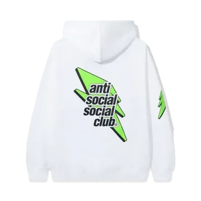 ANTI SOCIAL SOCIAL CLUB Careless Bolt Hoodie "White" (FW20)