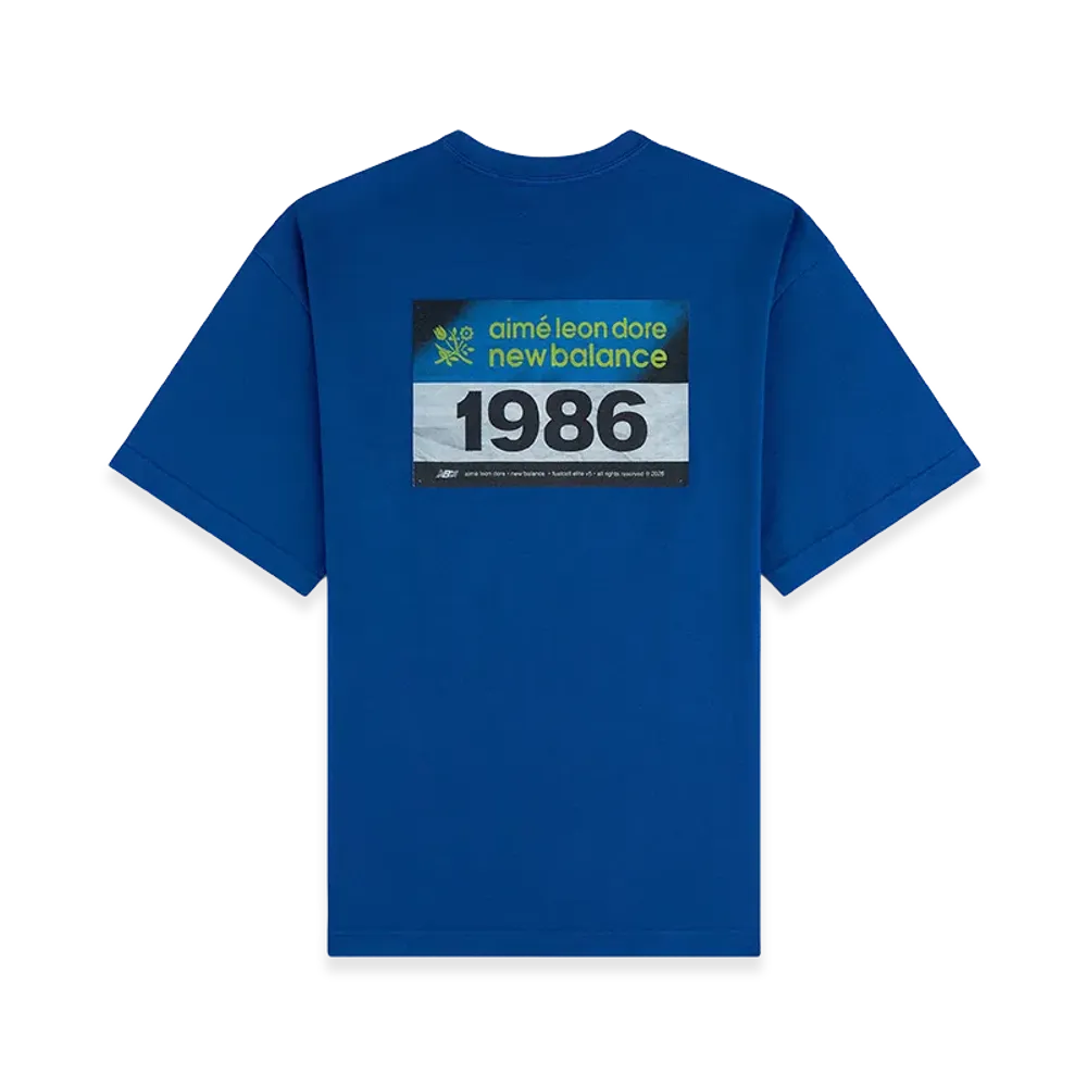 Aime Leon Dore x New Balance Running Bib Tee "Limoges"