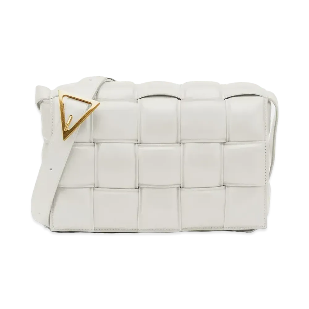 Bottega Veneta Padded Cassette "Chalk"