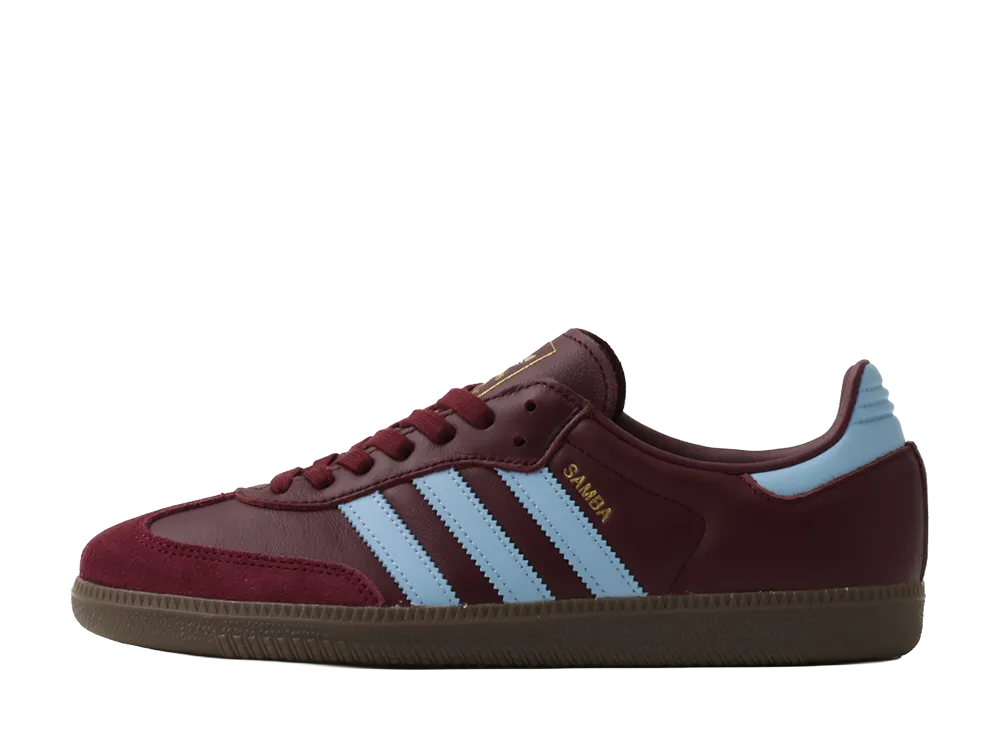 adidas Samba OG "Burgundy/Blue"