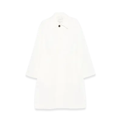 STUDIO NICHOLSON Women's Nylon and Cotton Blend Coat "White"