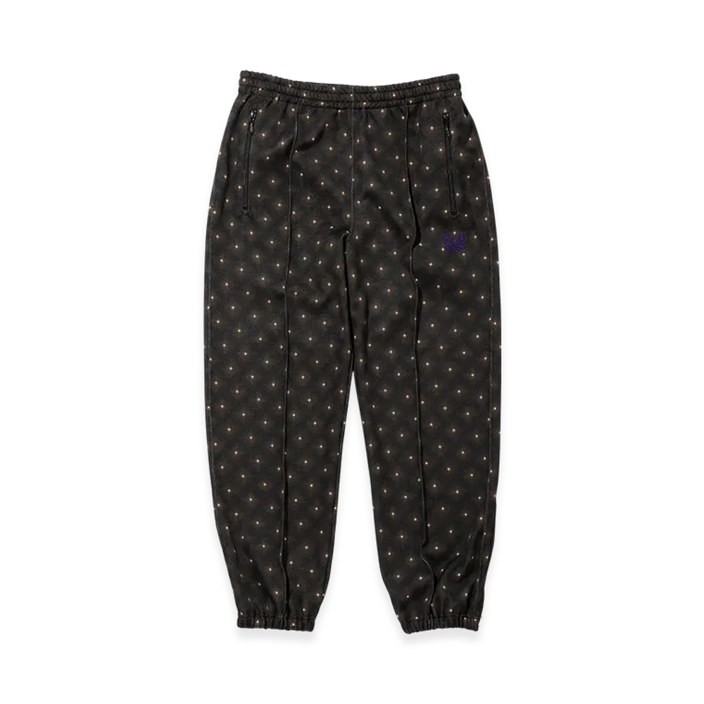 NEEDLES Zipped Track Pant - Poly JQ. "Black"