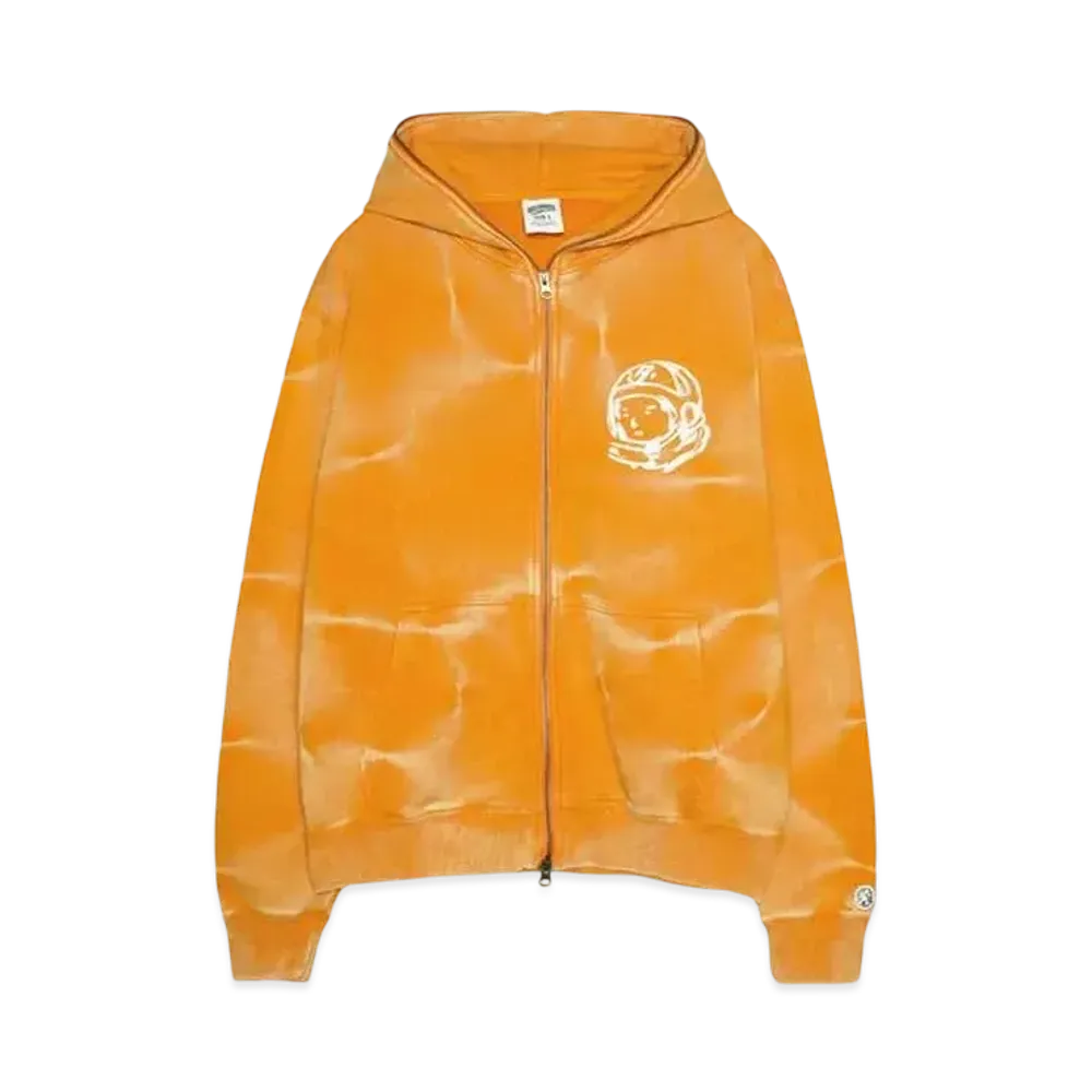 BILLIONAIRE BOYS CLUB BB ZIP HELMET HOODIE "BRIGHT MARIGOLD"