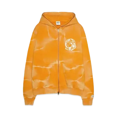 BILLIONAIRE BOYS CLUB BB ZIP HELMET HOODIE "BRIGHT MARIGOLD"