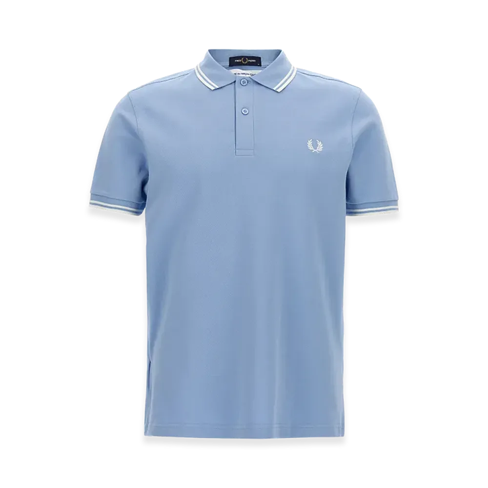 COMME des GARCONS SHIRT x Fred Perry Polo Shirt "Light Blue"