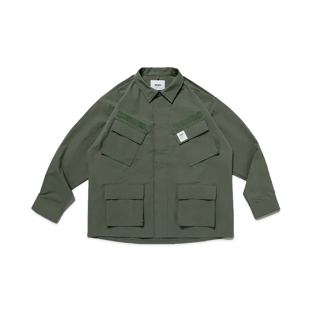 WTAPS Jungle 02 / LS / Nyco. Ripstop "Olive Drab"