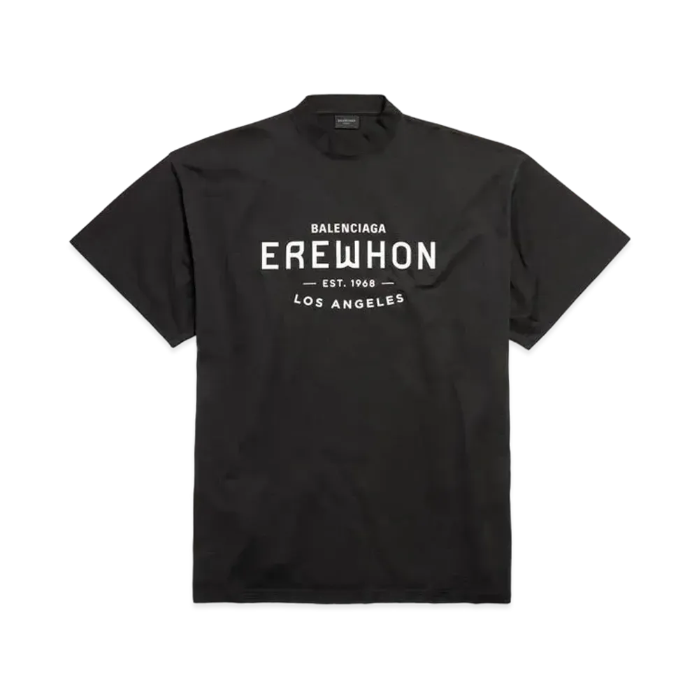 BALENCIAGA Erewhon Los Angeles T-shirt OverSized "Black/White