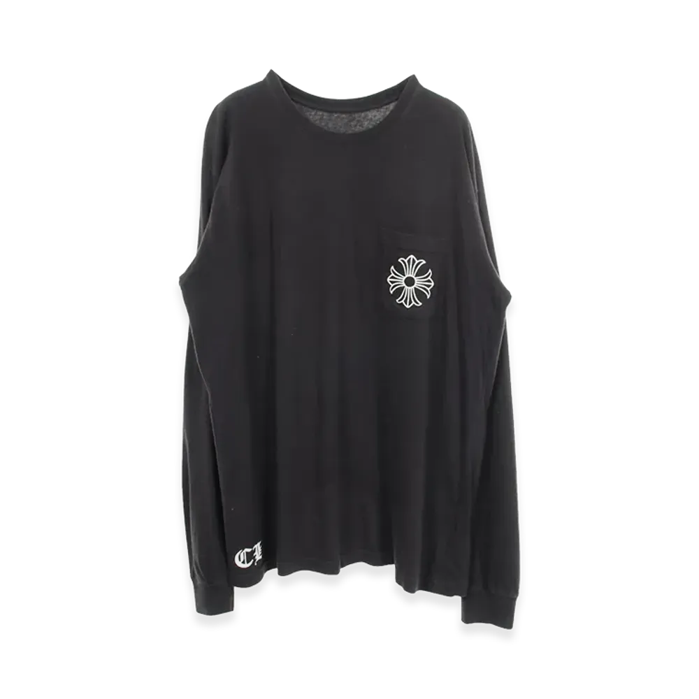 Chrome Hearts CH Plus Back Print L/S T-Shirt "Black"