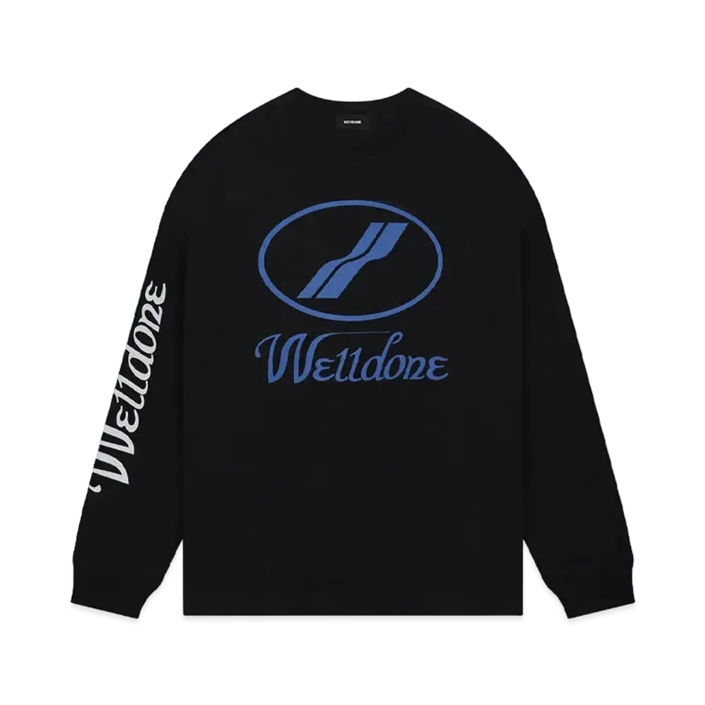 WE11DONE WD Print Logo Top "Black"