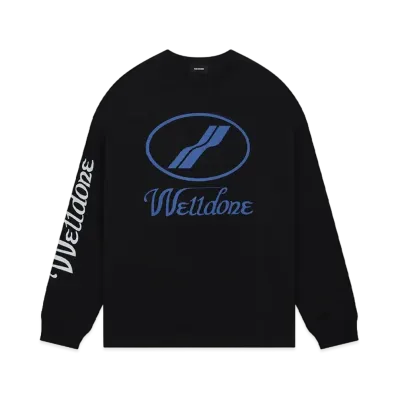 WE11DONE WD Print Logo Top "Black"