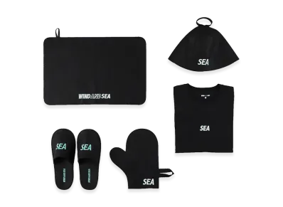 WIND AND SEA Sauna Set "Black"