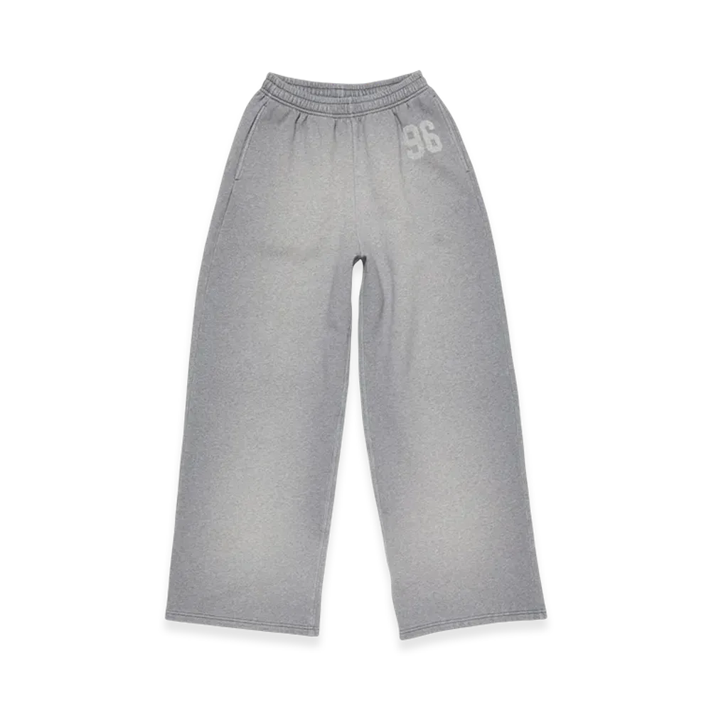 Acne Studios Logo Sweatpants "Grey Melange"