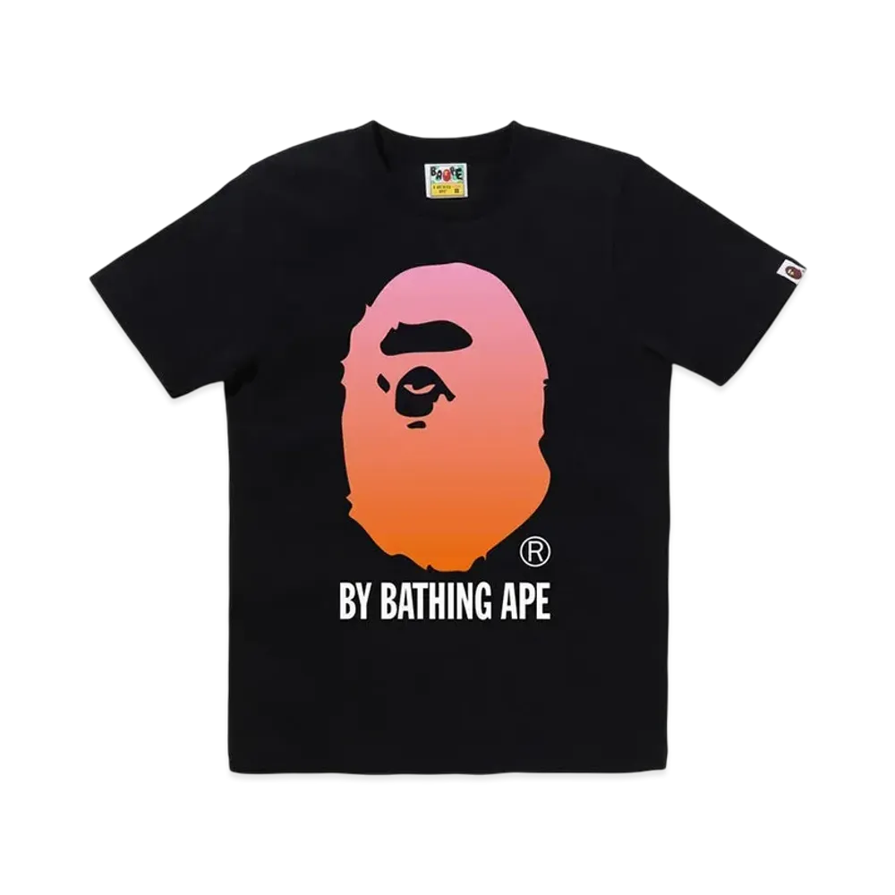 A BATHING APE Gradation By Bathing Ape Tee "Black"