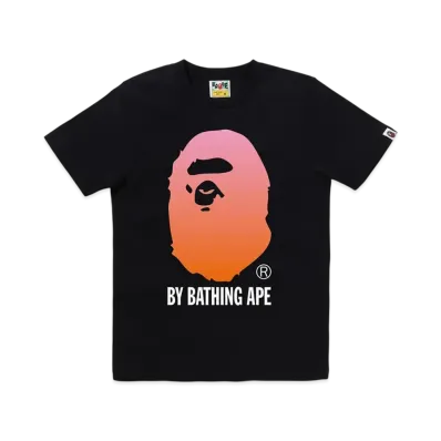 A BATHING APE Gradation By Bathing Ape Tee "Black"