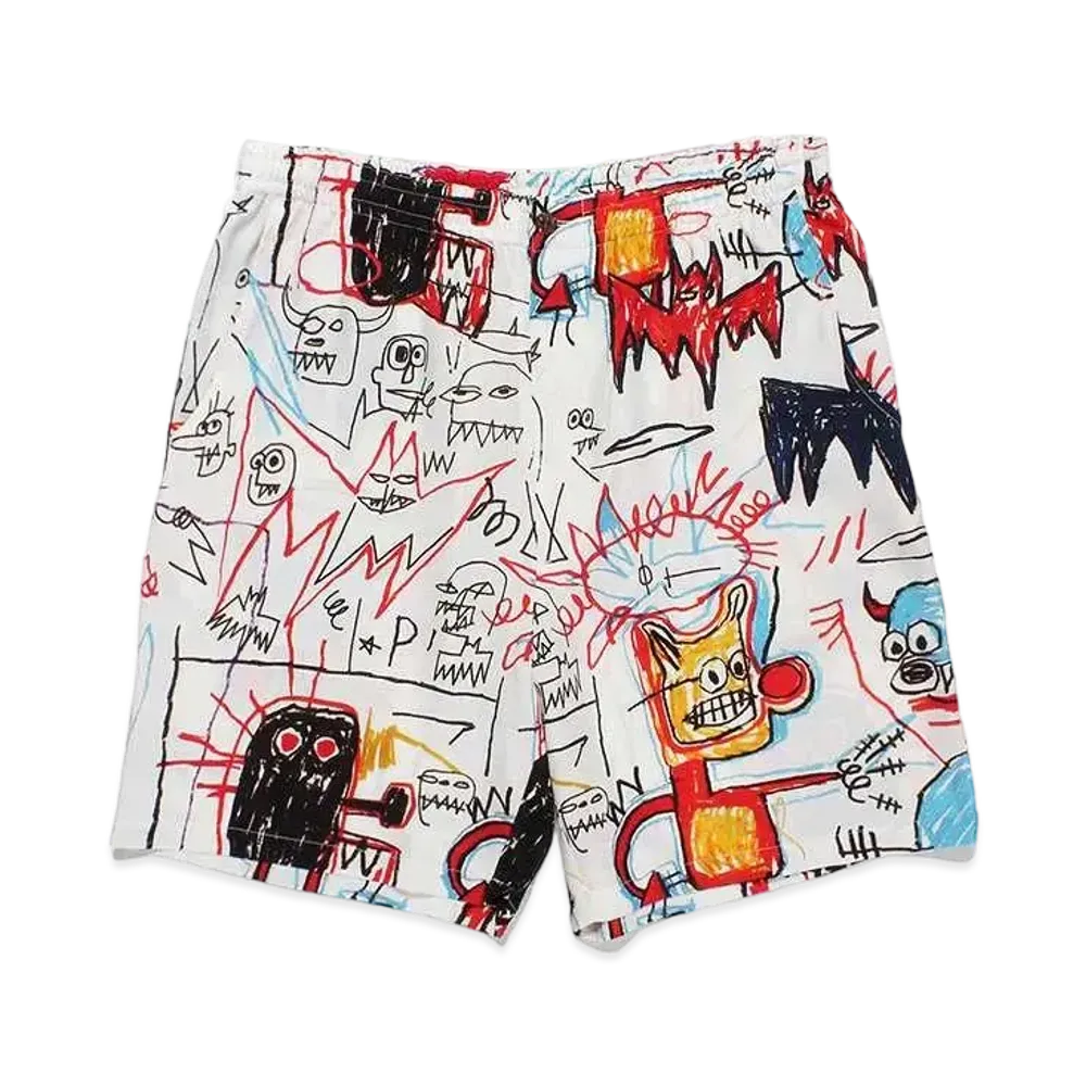 WACKO MARIA Jean-Michel Basquiat / Hawaiian Shorts "Multi"