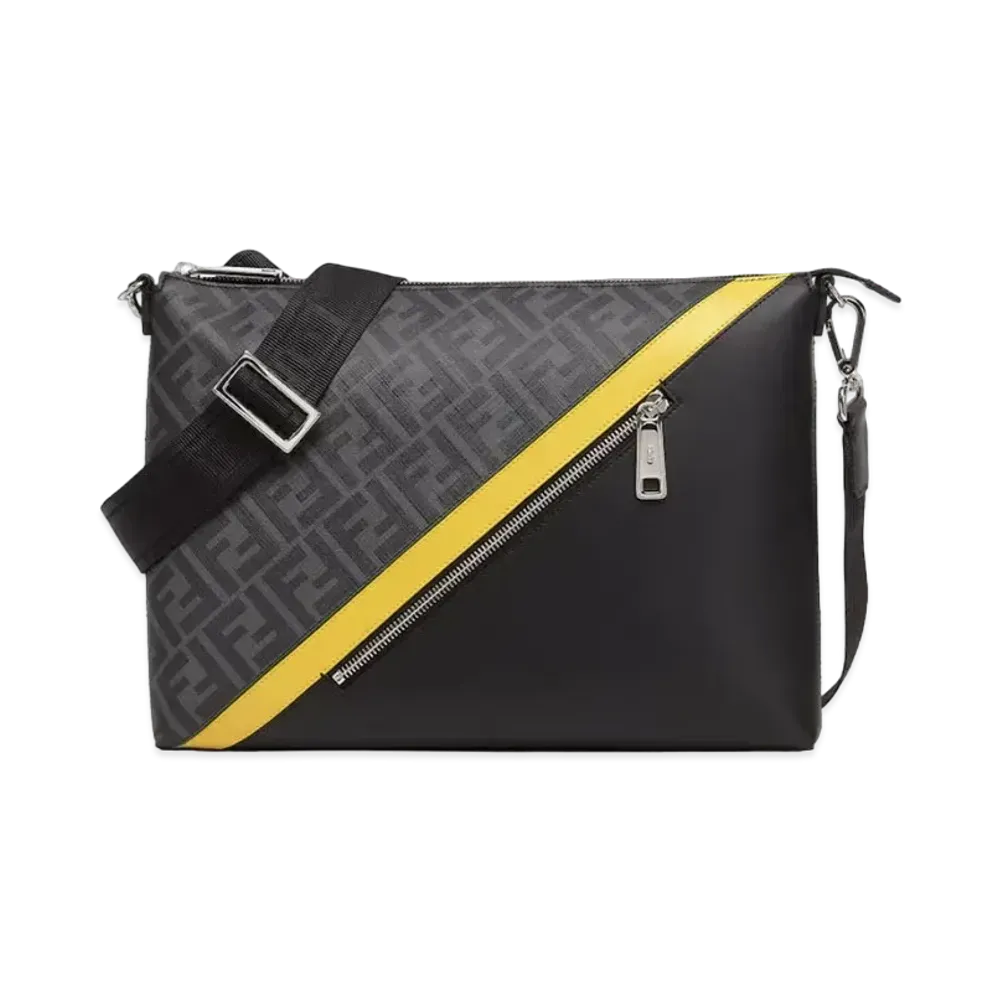 FENDI Diagonal Messenger "Gray"