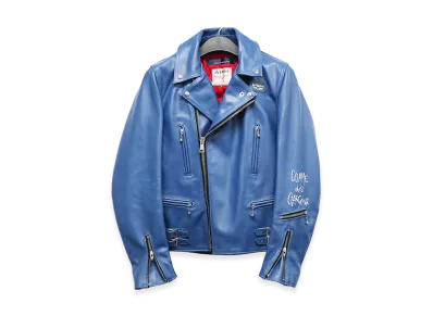 COMME des GARCONS Lewis Leathers "Lightning Blue"